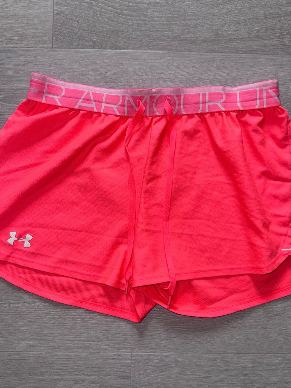 Under Armour Women’s Neon Pink Athletic Shorts